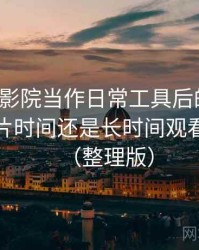 把蜂鸟影院当作日常工具后的感受：适合碎片时间还是长时间观看的判断（整理版）