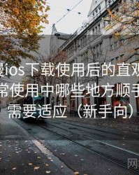 age动漫ios下载使用后的直观印象整理：日常使用中哪些地方顺手，哪些需要适应（新手向）
