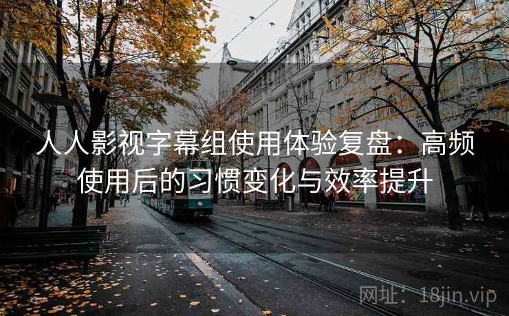 人人影视字幕组使用体验复盘：高频使用后的习惯变化与效率提升