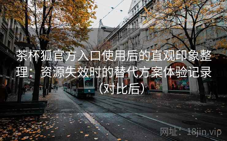 茶杯狐官方入口使用后的直观印象整理：资源失效时的替代方案体验记录（对比后）