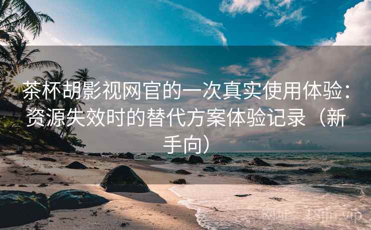 茶杯胡影视网官的一次真实使用体验：资源失效时的替代方案体验记录（新手向）