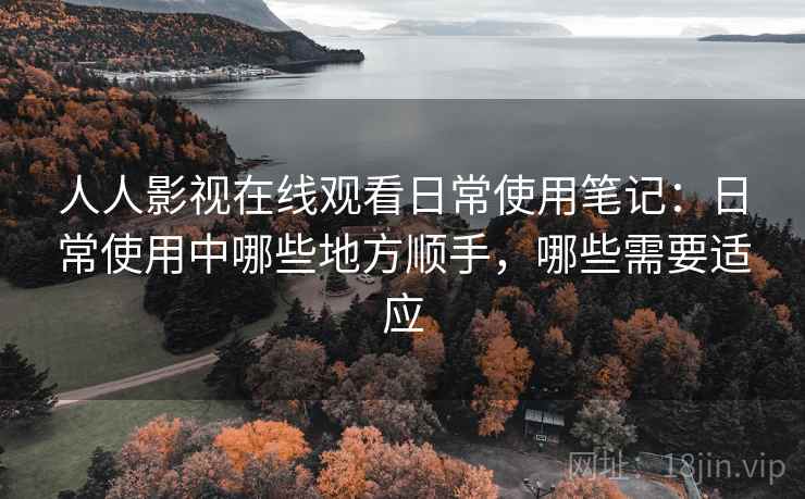 人人影视在线观看日常使用笔记：日常使用中哪些地方顺手，哪些需要适应